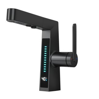 Смеситель для раковины Black&White Sky Day 3029B чёрный матовый